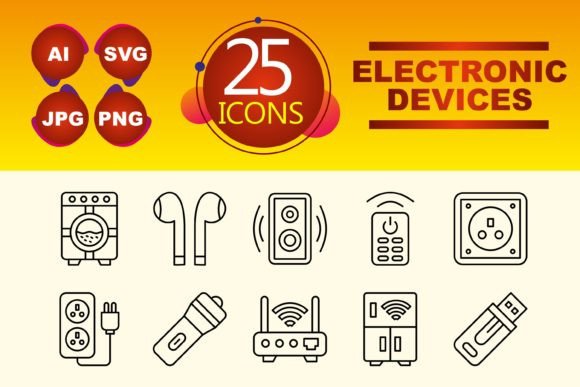 Electronic Devices Graphics & Icons