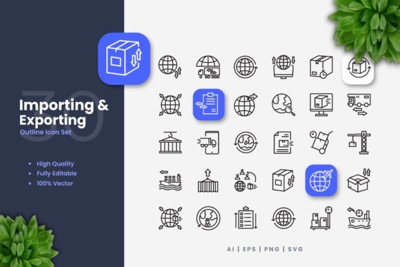 Importing and Exporting Icons