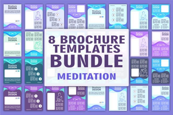Yoga and Meditation Brochure Templates